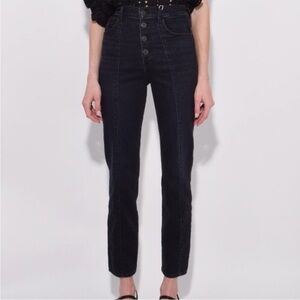 3X1 Jackie Slim Leg High Rise Jeans in Grayson Size 29